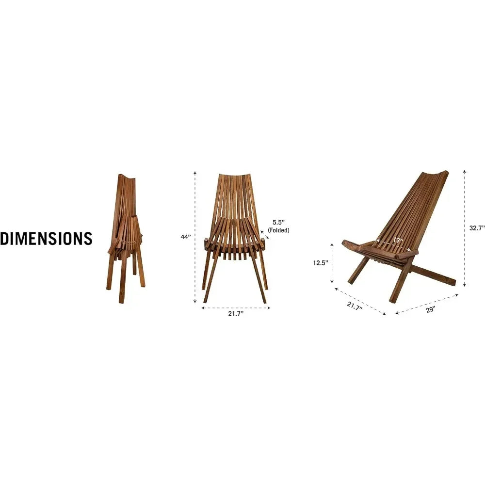 Outdoor Wooden Folding Chairs - Creating Chic Boutique