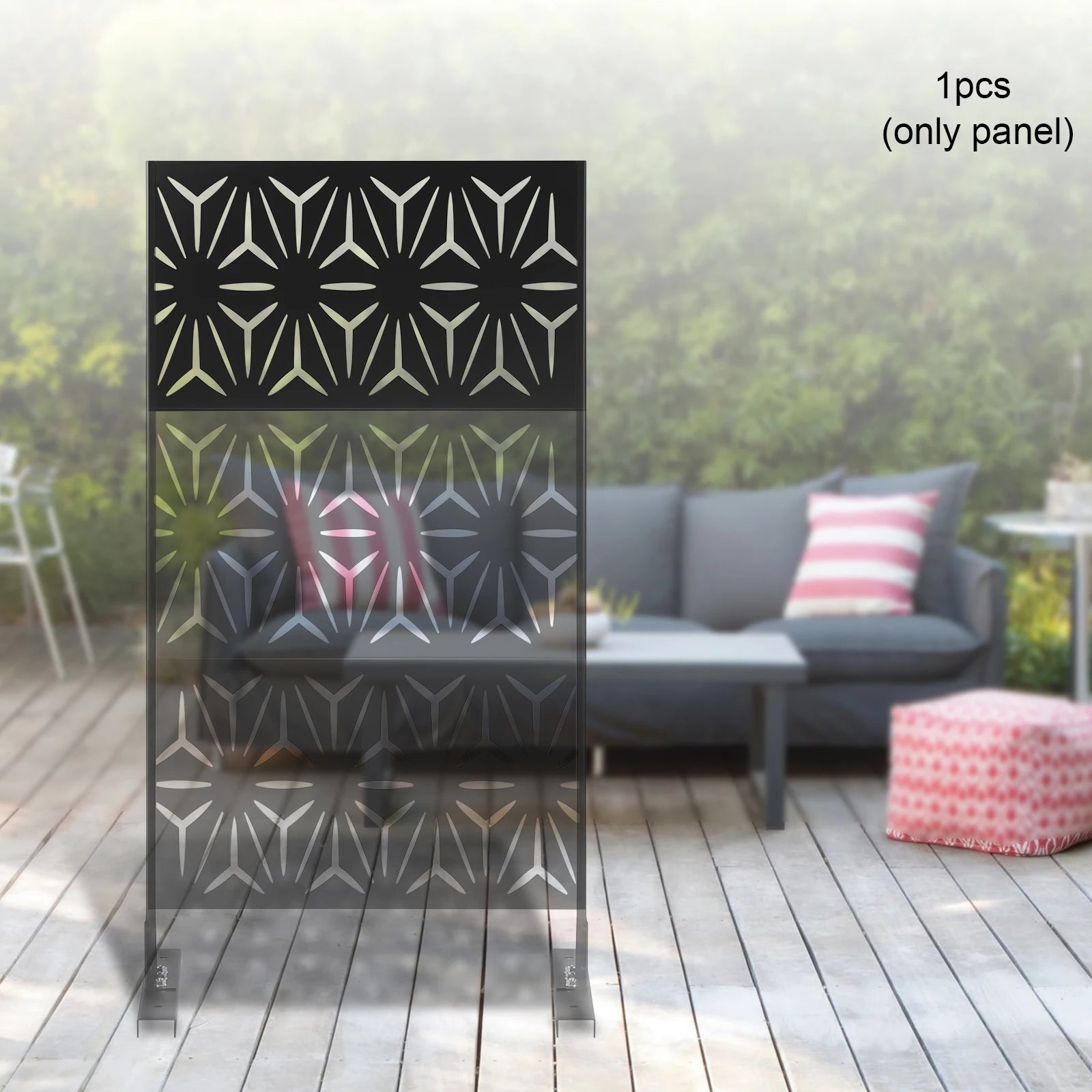 Decorative Privacy Screen Panel & Stand - Creating Chic Boutique