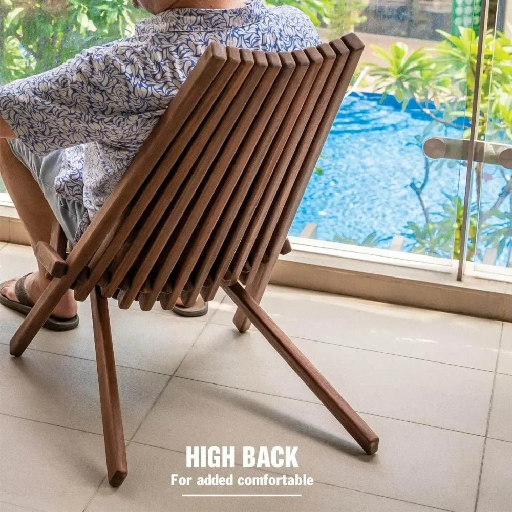 Outdoor Wooden Folding Chairs - Creating Chic Boutique